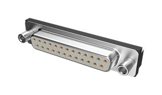 AMPHENOL COMMUNICATIONS SOLUTIONS D09P24A4GX00LF D Sub Connector, Standard, Plug, FCI Delta D, 9 Contacts, DE, Solder