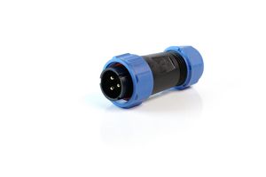 MULTICOMP PRO MP002549 Circular Connector, MP-T21, Plug, Male Contacts, 3 Way, Cable Mount, Threaded, Screw, IP68, 30A