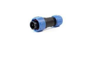 MULTICOMP PRO MP002621 Circular Connector, MP-T13, Plug, Male Contacts, 2 Way, Cable Mount, Bayonet, Solder, IP67, 13A