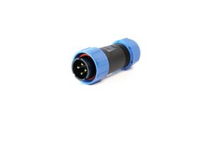 MULTICOMP PRO MP002662 Circular Connector, MP-T21, Plug, Male Contacts, 4 Way, Cable Mount, Bayonet, Screw, IP67, 30A