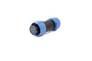 MULTICOMP PRO MP002678 Circular Connector, MP-T21, Plug, Female Contacts, 12 Way, Cable Mount, Bayonet, Solder, IP67, 5A