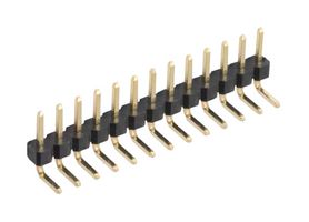 HARWIN M22-2031005 Pin Header, Wire-to-Board, 2 mm, 1 Rows, 10 Contacts, Through Hole, M22