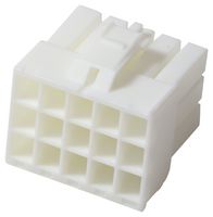 TE CONNECTIVITY - AMP 176279-1 Connector Housing, Universal Power, Plug, 15 Ways, 3.96 mm