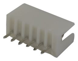 TE CONNECTIVITY - AMP 292132-6 Pin Header, Vertical, Wire-to-Board, 2 mm, 1 Rows, 6 Contacts, Solder