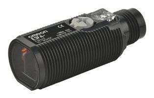OMRON INDUSTRIAL AUTOMATION E3FA-DP24 Photoelectric Sensor, 100 mm, PNP Open Collector, 100 mA Output, 10 VDC to 30 VDC