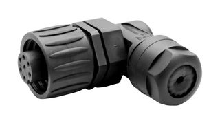 AMPHENOL SINE/TUCHEL C016 30F006 100 12 Circular Connector, Standard Circular Connector, ecomate M Series, Right Angle Receptacle