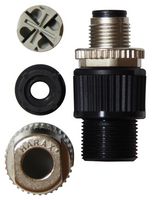 FESTO NECU-S-M12G3-HX-Q7 Sensor Connector, NECU Series, M12, Female, 3 Positions, IDC / IDT Pin, Straight Cable Mount