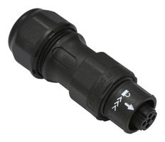 AMPHENOL LTW AD-02BFFB-QL8AP0 Circular Connector, Standard Circular Connector, X-Lok Series, Cable Mount Receptacle, 2 Contacts
