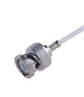 HUBER+SUHNER 11_BNC-75-2-15/133_NE RF / Coaxial Connector, BNC Coaxial, Straight Plug, Crimp, 75 ohm, RG179B/U, RG187A/U