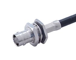 HUBER+SUHNER 24_BNC-50-3-1/133_NE RF / Coaxial Connector, BNC Coaxial, Straight Bulkhead Jack, Crimp, 50 ohm