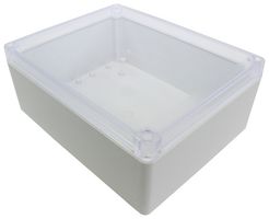 MULTICOMP PRO MP004872 Plastic Enclosure, w/o Bottom Flange, Multipurpose, Polycarbonate, 75 mm, 146 mm, 186 mm, IP65