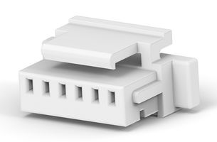 TE CONNECTIVITY 2-2367198-6 Connector Housing, Plug, Receptacle, 6 Ways, 1 mm, AMP 2367199-1 Wire to Board Pin Contact