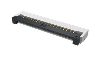 AMPHENOL COMMUNICATIONS SOLUTIONS F516-1A7H1-21018 FFC / FPC Board Connector, R/A, ZIF, 1 mm, 18 Contacts, F516, Surface Mount, Bottom, 1 Row