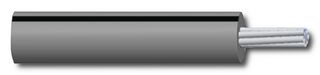 MULTICOMP PRO MP005388 Wire, PVC, Black, Grey, 20 AWG, 16 x 0.2mm, 328 ft