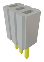 SAMTEC SLM-103-01-G-S PCB Receptacle, Board-to-Board, 1.27 mm, 1 Rows, 3 Contacts, Through Hole Mount