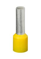 ABB 7TAI029790R0019 Wire Ferrule, Single Wire, 4 AWG, 25 mm², 18 mm, Yellow, Sta-Kon