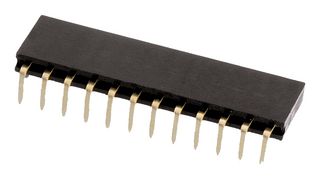 WURTH ELEKTRONIK 613002143121 PCB Receptacle, Board-to-Board, 2.54 mm, 1 Rows, 2 Contacts, Through Hole Mount Right Angle