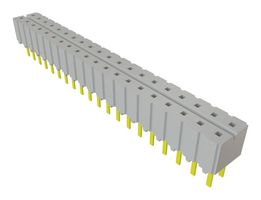 SAMTEC CES-120-01-G-D PCB Receptacle, Board-to-Board, 2.54 mm, 2 Rows, 40 Contacts, Through Hole Mount