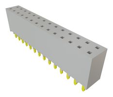 SAMTEC SSW-114-01-T-D PCB Receptacle, Board-to-Board, 2.54 mm, 2 Rows, 28 Contacts, Through Hole Mount