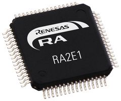 RENESAS R7FA2E1A92DFM#AA0 ARM MCU, RA Family RA2 Series RA2E1 Group Microcontrollers, ARM Cortex-M23, 32 bit, 48 MHz