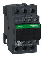 SCHNEIDER ELECTRIC LC1D38P7 Contactor, LC1D, 38 A, DIN Rail, 230 VAC, DPDT, 3 Pole, 18.5 kW
