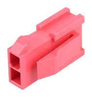 MOLEX 46993-0620 Connector Housing, Red, Mini-Fit Versa Color 46993 Series, Plug, 6 Ways, 4.2 mm