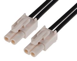 MOLEX 216290-1022 Cable Assembly, Wire to Board Receptacle to Wire to Board Receptacle, 2 Ways, 6.7 mm, 1 Row