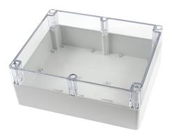 HAMMOND 1554YA2GYCL Plastic Enclosure, Multipurpose, Polycarbonate, 119.9 mm, 240 mm, 300 mm, IP68
