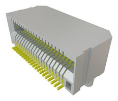 SAMTEC MEC6-120-02-L-D-RA1 Card Edge Connector, Dual Side, 1.57 mm, 40 Contacts, Surface Mount, Right Angle