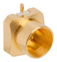 AMPHENOL RF SMP-MSSB-PCS15T RF / Coaxial Connector, SMP Coaxial, Straight Jack, Surface Mount Vertical, 50 ohm, Brass