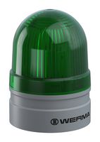 WERMA 26021075 Beacon, TwinLight, Green, Push-In, 62 mm x 85 mm