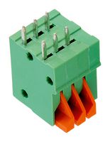 WURTH ELEKTRONIK 691403900003B Wire-To-Board Terminal Block, 2.54 mm, 3 Ways, 26 AWG, 20 AWG, 0.518 mm², Push In Lock