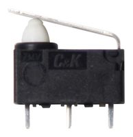 C&K COMPONENTS ZMV03A150L14PCA0 Microswitch, Snap Action, Leaf Lever, SPDT, PC Pin, 3 A
