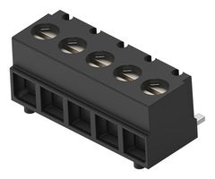 TE CONNECTIVITY - BUCHANAN 2383941-5 Wire-To-Board Terminal Block, 3.81 mm, 5 Ways, 28 AWG, 18 AWG, 0.82 mm², Screw