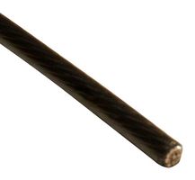 ALPHA WIRE 2636 BK005 Wire, PFA, Black, 36 AWG, Solid, 30.5 m