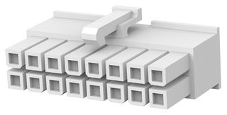 AMP - TE CONNECTIVITY 1-1586019-6 Connector Housing, VAL-U-LOK, Receptacle, 16 Ways, 4.2 mm, AMP VAL-U-LOK Series Contacts