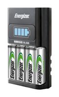 ENERGIZER 7638900307214. Battery Charger, Plug In, NiMH, 4 x AA or 4 x AAA, 240 V, UK