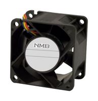 NMB TECHNOLOGIES 06038RA-12Q-EA-00 DC Axial Fan, 12 V, Square, 60 mm, 38 mm, Ball Bearing, 53.3 CFM