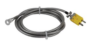 OMEGA WTK-HD-72-OSTW-M Thermocouple, K, 0 °C, 482 °C, 72 ", 1.8 m