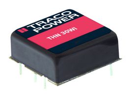 TRACO POWER THN 30-2425WI Isolated Through Hole DC/DC Converter, ITE, DIP, 4:1, 30 W, 2 Output, 24 V