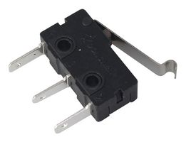 CAMDENBOSS CSM40540E Microswitch, Subminiature, Simulated Roller Lever, SPDT, Quick Connect, 5 A