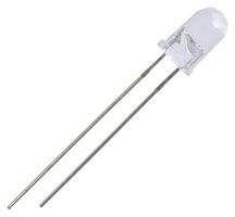 MULTICOMP PRO MP008540 LED, Green, Through Hole, T-1 3/4 (5mm), 20 mA, 3.2 V, 518 nm