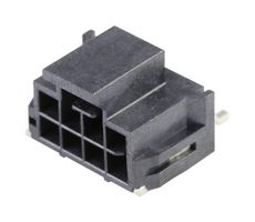 MOLEX 105405-1108 Pin Header, Wire-to-Board, 2.5 mm, 2 Rows, 8 Contacts, Surface Mount Right Angle