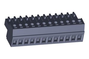 MOLEX 39500-0012 Pluggable Terminal Block, 3.5 mm, 12 Ways, 30 AWG, 16 AWG, 1.5 mm², Screw