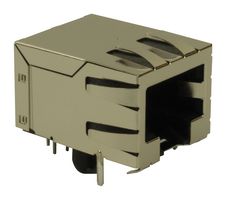 MOLEX 44050-0006 Modular Connector, RJ45 Jack, 1 x 1 (Port), 8P8C, Cat5, Cat5e, Through Hole Mount