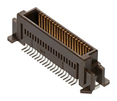 MOLEX 53625-0274 Mezzanine Connector, Plug, 0.635 mm, 2 Rows, 20 Contacts, Surface Mount, Copper Alloy