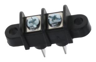 MOLEX 38741-6602 Panel Mount Barrier Terminal Block, 1 Row, 2 Ways, 11.11 mm