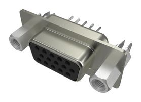 AMPHENOL COMMUNICATIONS SOLUTIONS 10090929-S264VLF D Sub Connector, High Density, Receptacle, FCI 10090929 Series, 26 Contacts, DA, Solder