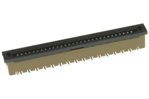 AMPHENOL COMMUNICATIONS SOLUTIONS SFW30S-2STME1LF FFC / FPC Board Connector, 1 mm, 30 Contacts, Receptacle, Surface Mount Straight, Top