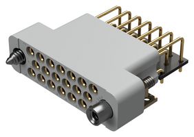 POSITRONIC GAPL14M0T0LB Rectangular Power Connector, 14 Contacts, GAPL Series, Panel PCB Mount, Through Hole Right Angle